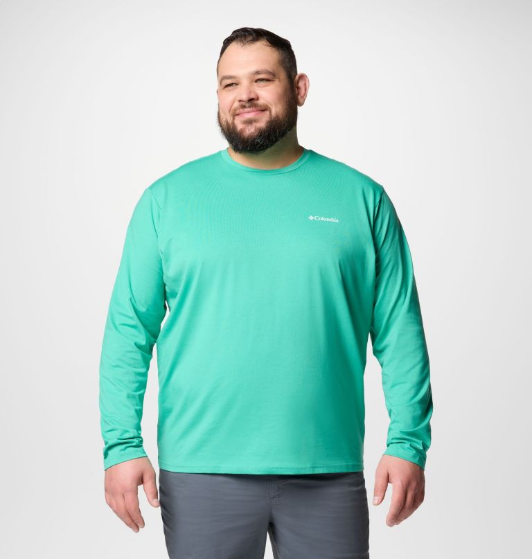 camiseta masculina de manga comprida canyonland trail - tamanho grande