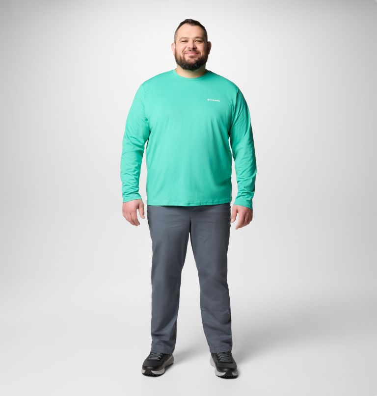 camiseta masculina de manga comprida canyonland trail - tamanho grande