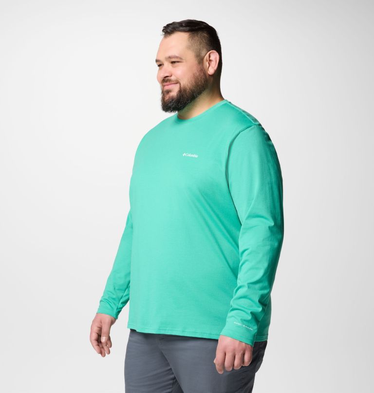 camiseta masculina de manga comprida canyonland trail - tamanho grande