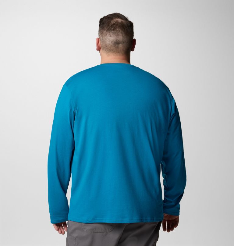 camiseta masculina de manga comprida canyonland trail - tamanho grande