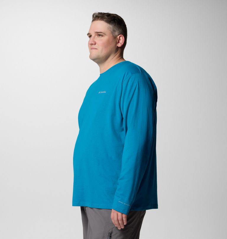 camiseta masculina de manga comprida canyonland trail - tamanho grande