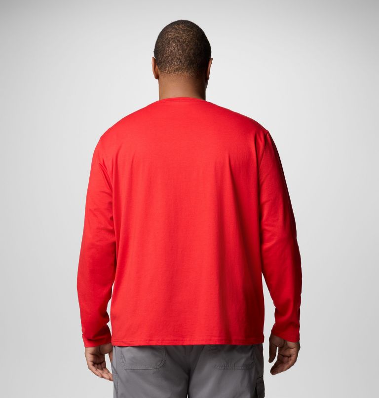 camiseta masculina de manga comprida canyonland trail - tamanho grande