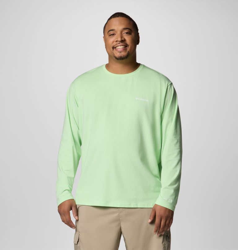 camiseta masculina de manga comprida canyonland trail - tamanho grande