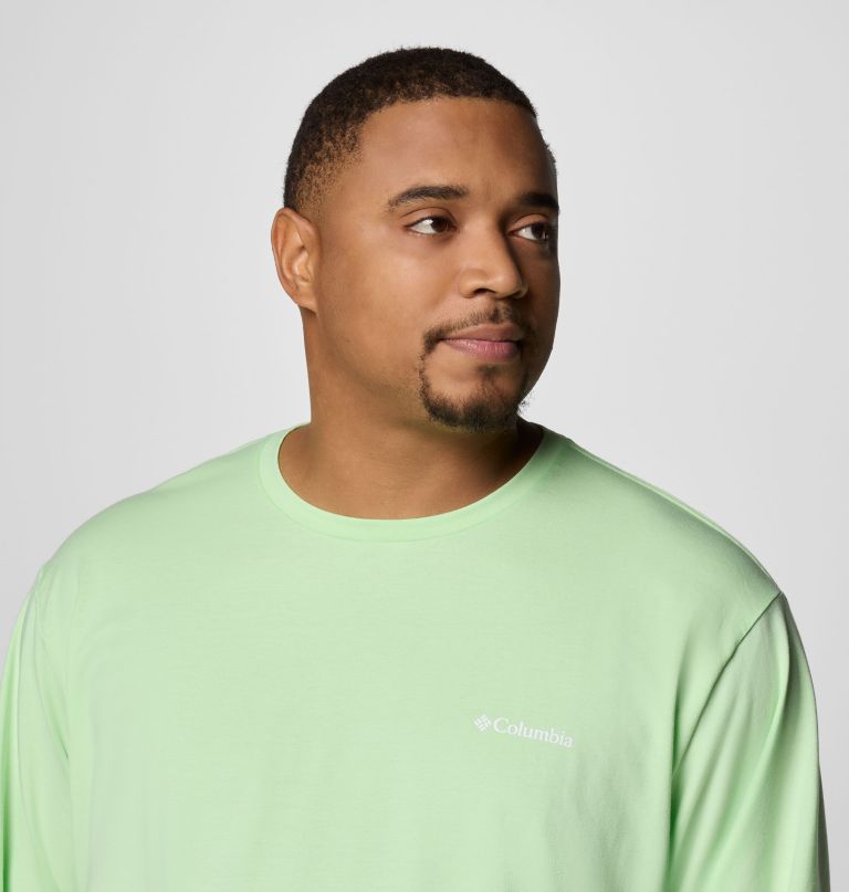 camiseta masculina de manga comprida canyonland trail - tamanho grande