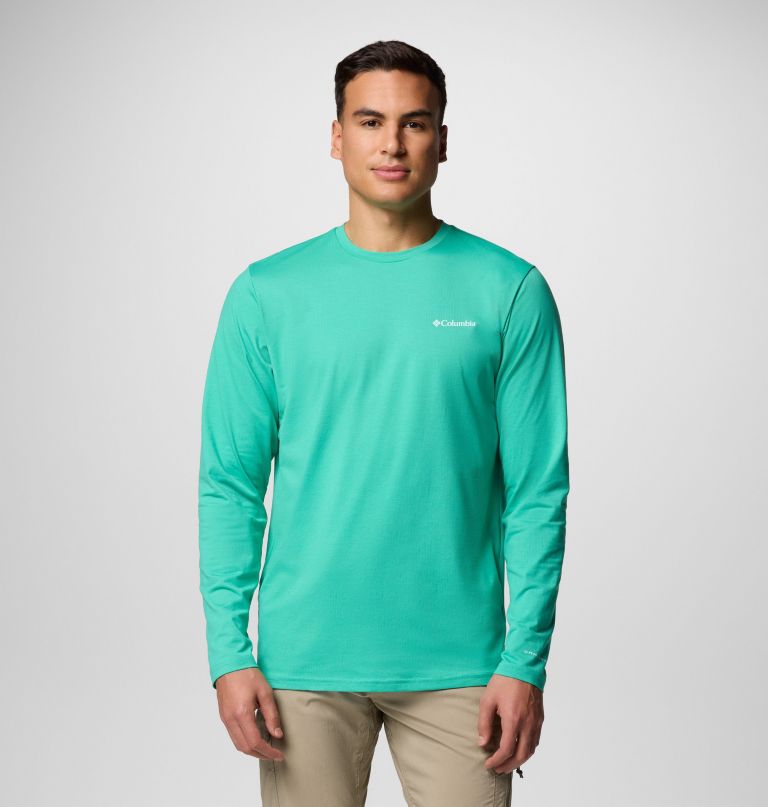 camiseta de manga comprida canyonland trail para homem - tamanho grande