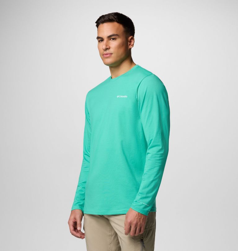 camiseta de manga comprida canyonland trail para homem - tamanho grande