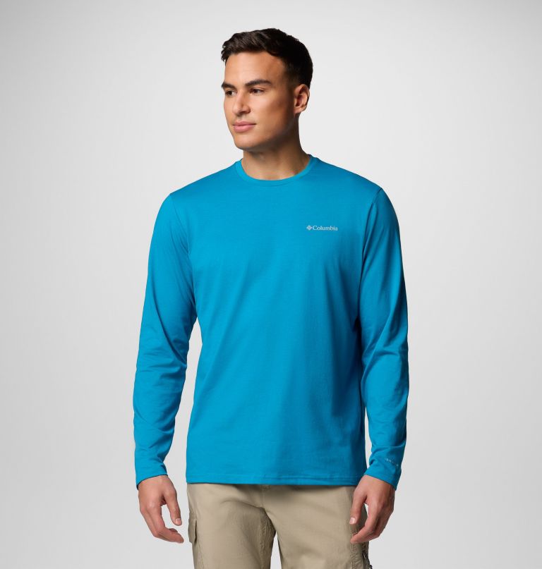 camiseta de manga comprida canyonland trail para homem - tamanho grande