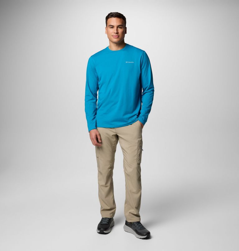 camiseta de manga comprida canyonland trail para homem - tamanho grande