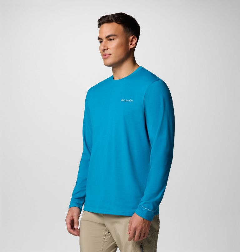 camiseta de manga comprida canyonland trail para homem - tamanho grande
