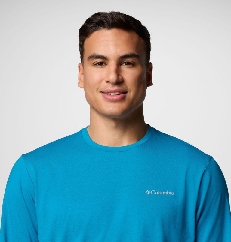 camiseta de manga comprida canyonland trail para homem - tamanho grande