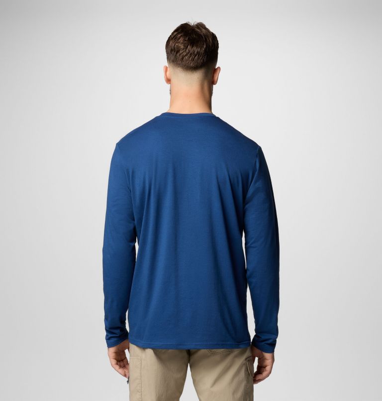 camiseta de manga comprida canyonland trail para homem - tamanho grande