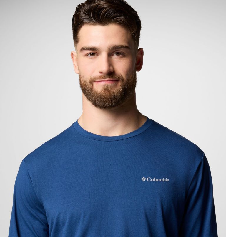 camiseta de manga comprida canyonland trail para homem - tamanho grande
