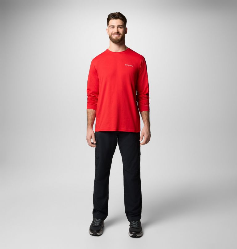 camiseta de manga comprida canyonland trail para homem - tamanho grande