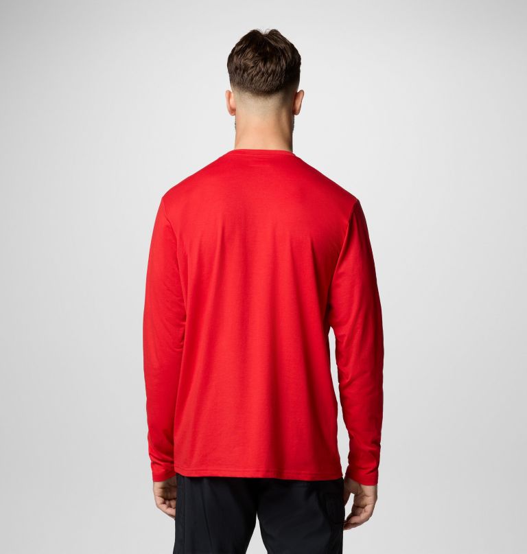 camiseta de manga comprida canyonland trail para homem - tamanho grande