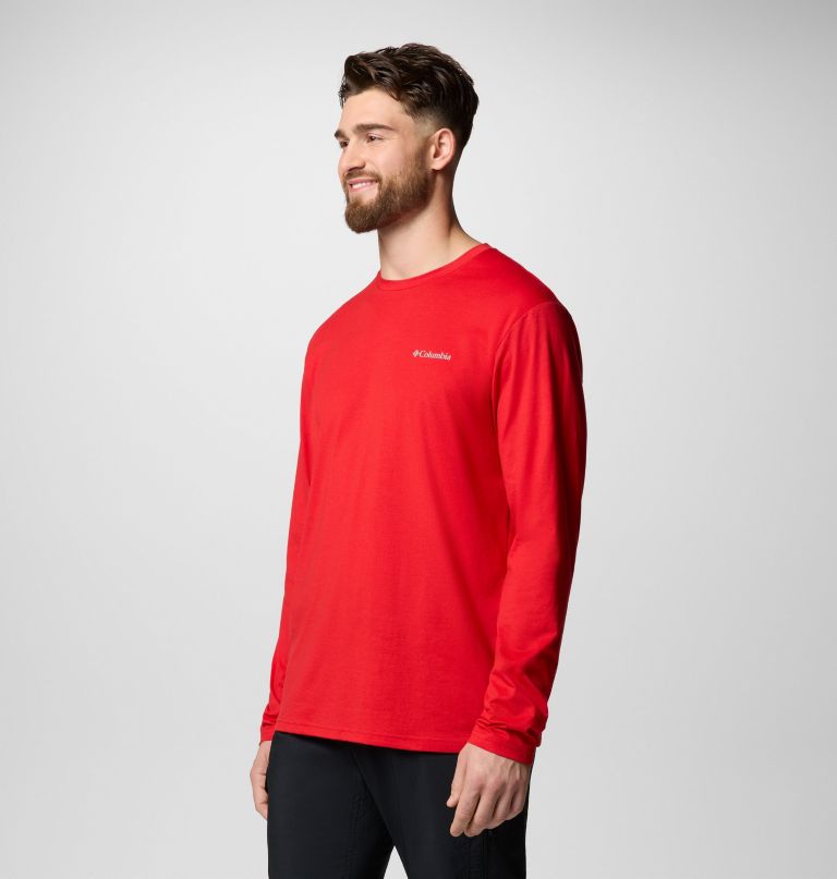 camiseta de manga comprida canyonland trail para homem - tamanho grande
