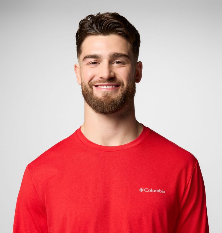 camiseta de manga comprida canyonland trail para homem - tamanho grande