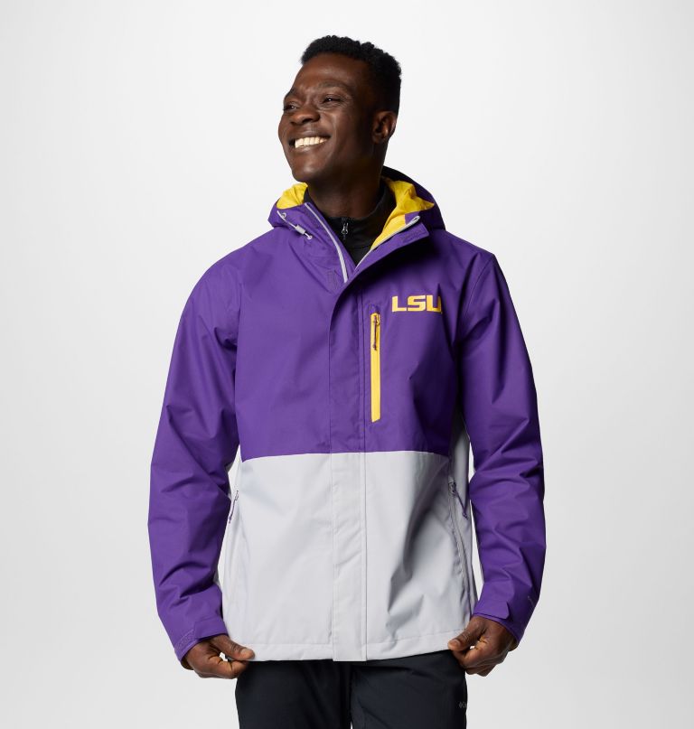 jaqueta masculina universitária field bound - lsu