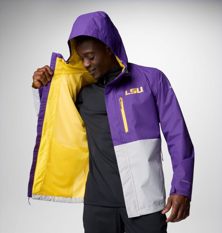 jaqueta masculina universitária field bound - lsu