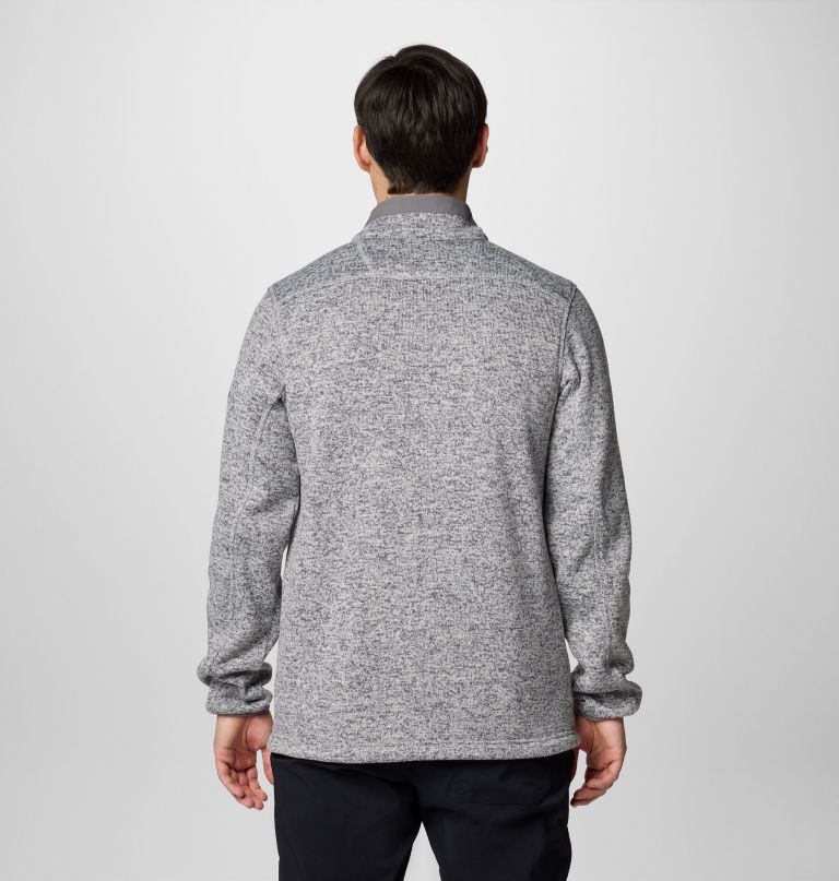 blusa de moletom masculina com meio zíper collegiate sweater weather - lsu