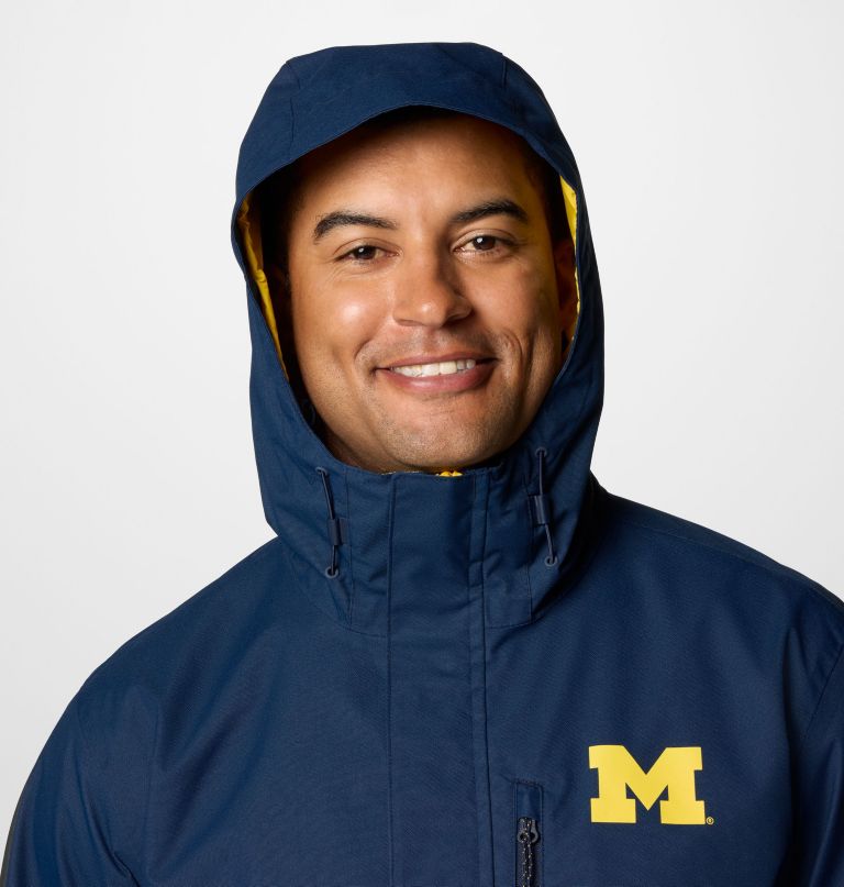 jaqueta masculina universitária field bound - michigan