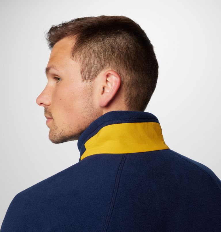 jaqueta fleece masculina universitária flanker iv - notre dame