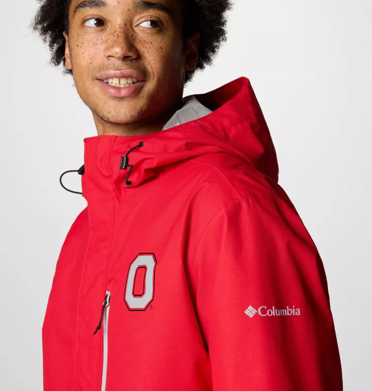 jaqueta masculina universitária field bound - tamanho alto - ohio state