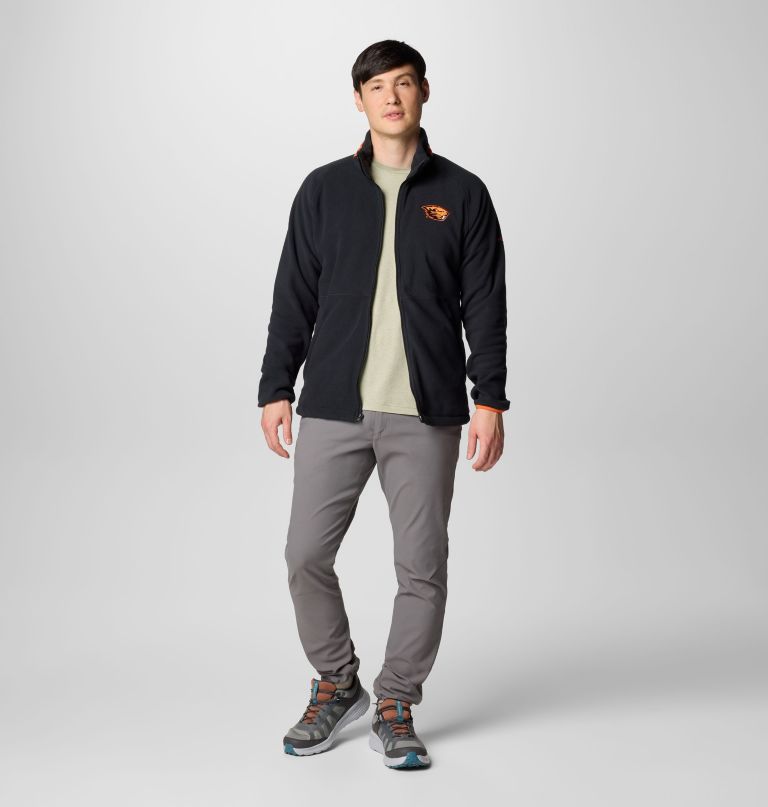 jaqueta fleece masculina universitária flanker iv - oregon state