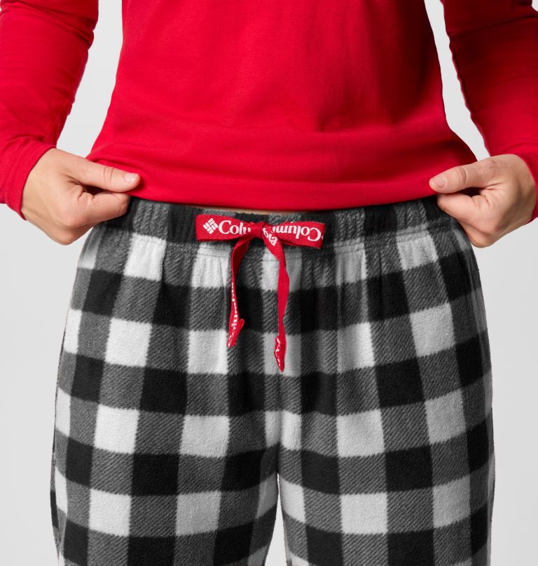 conjunto de pijama feminino com estampa de urso