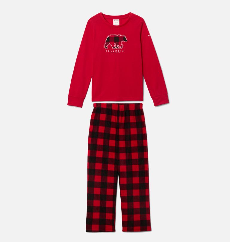 conjunto de pijama infantil com estampa de cachorro