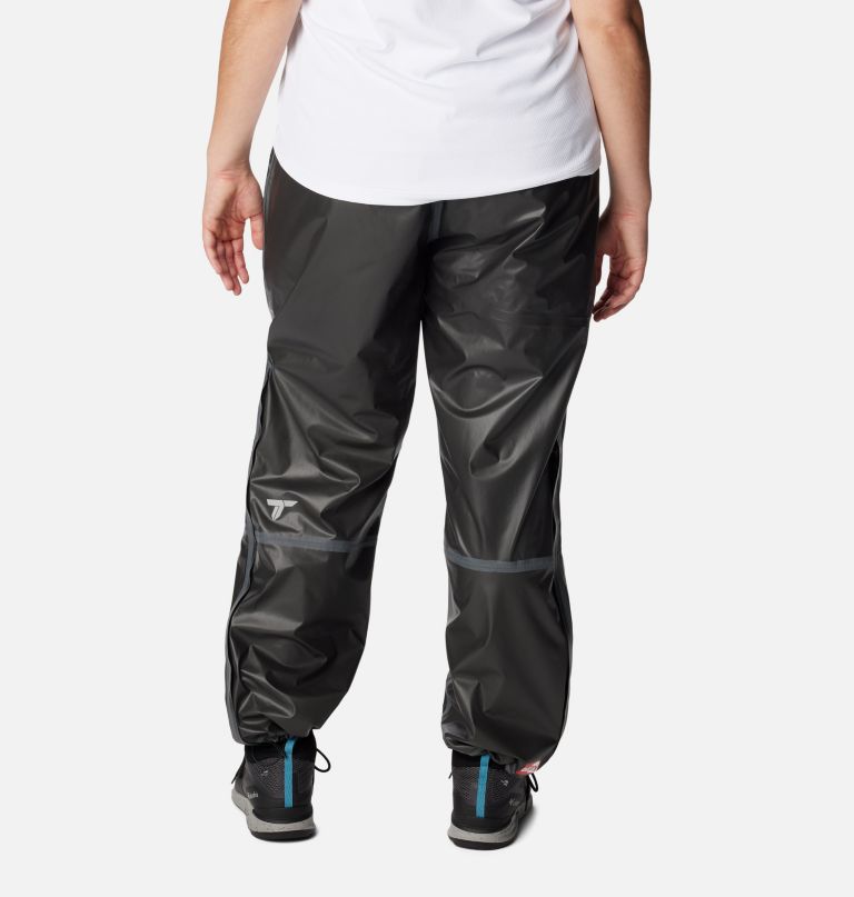 calça de chuva feminina outdry extreme wyldwood - tamanho plus size