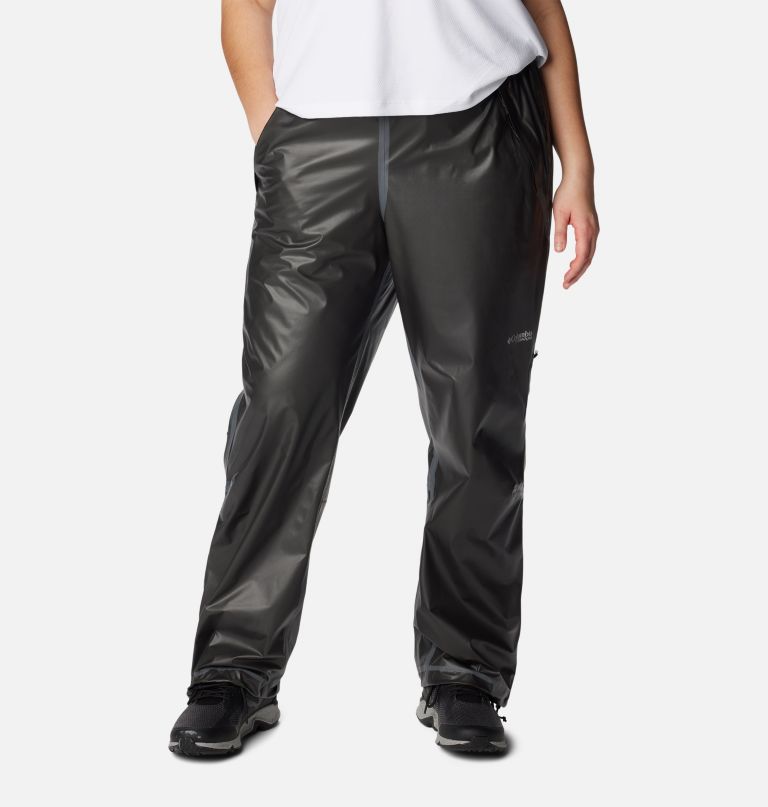 calça de chuva feminina outdry extreme wyldwood - tamanho plus size