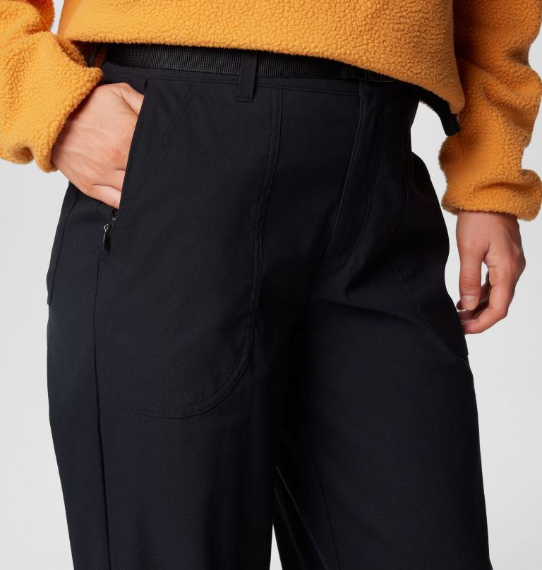 calças de nylon brea falls para mulheres