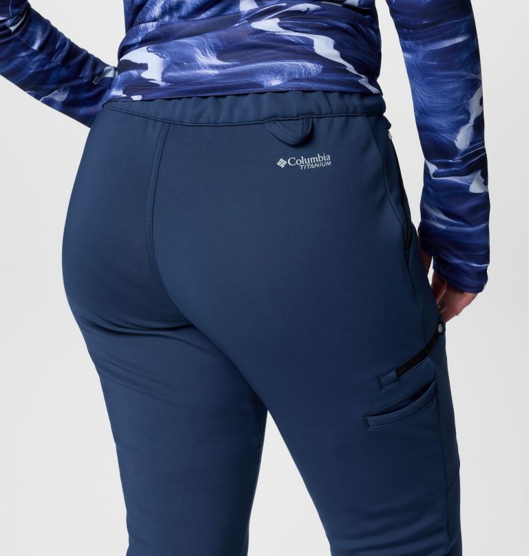 calça softshell feminina vast canyon de cintura alta