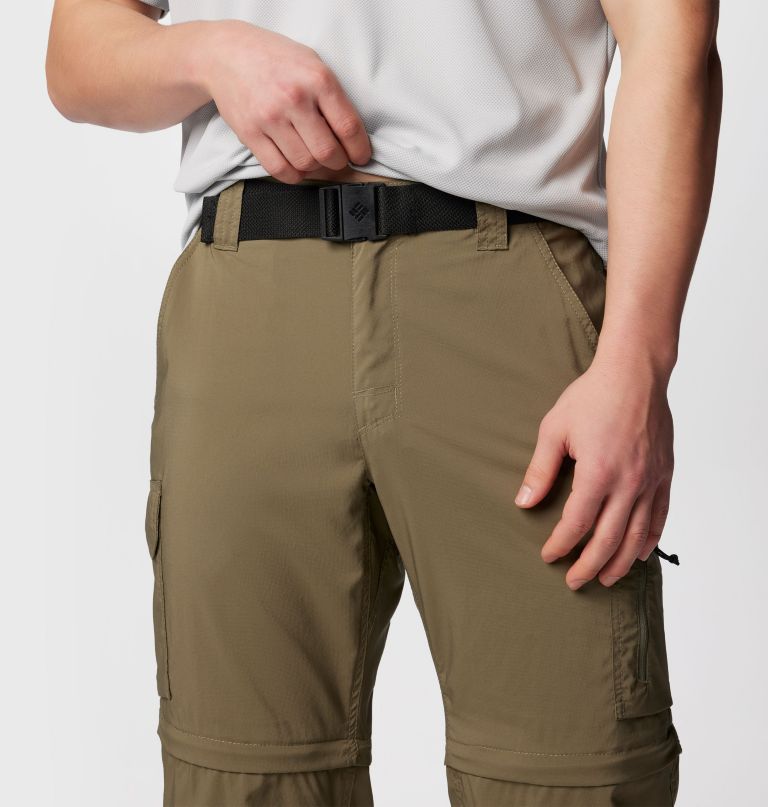 calças utilitárias conversíveis silver ridge para homem