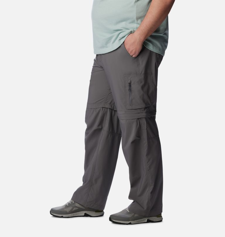 calças utilitárias conversíveis silver ridge para homem - tamanho grande