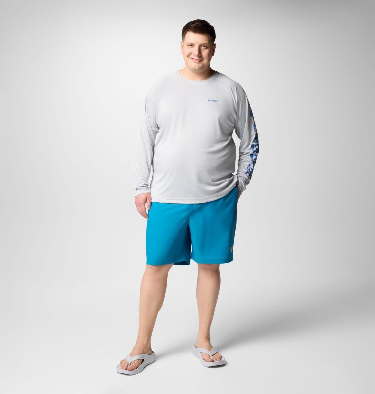 calções de banho pfg rambler para homem - tamanho grande