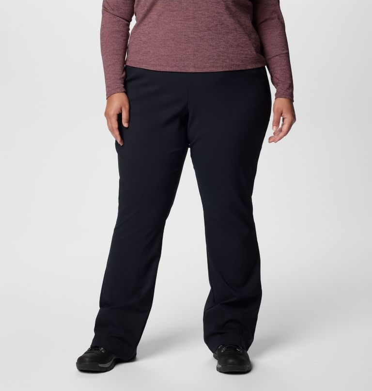 calça bootcut feminina all seasons - tamanhos grandes