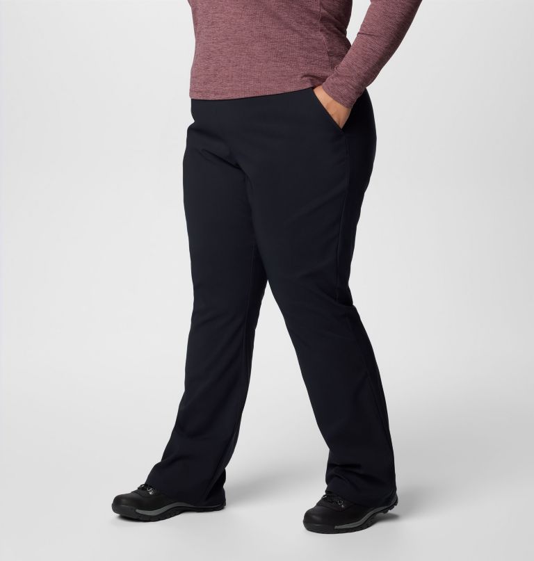 calça bootcut feminina all seasons - tamanhos grandes