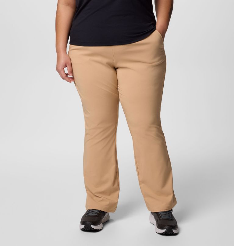calça bootcut feminina all seasons - tamanhos grandes