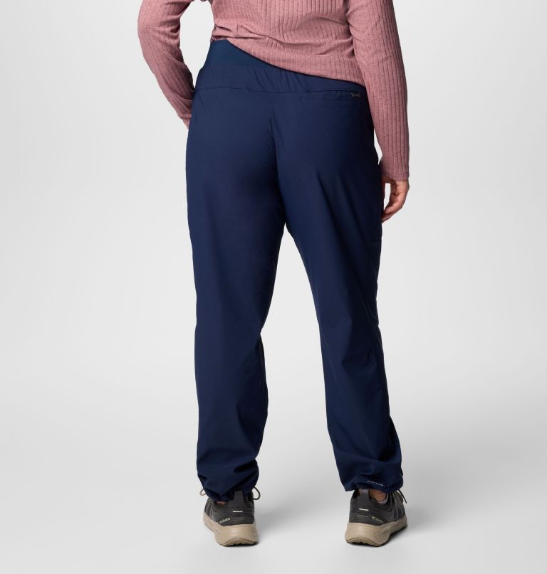 calça feminina leslie falls sem fecho - tamanhos grandes