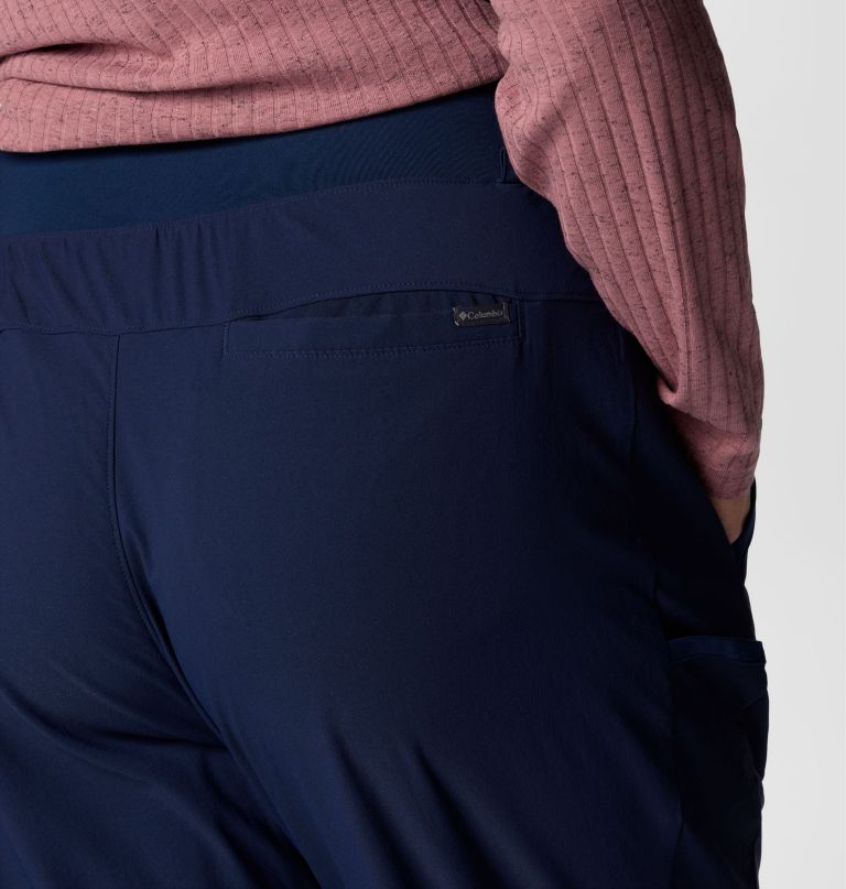 calça feminina leslie falls sem fecho - tamanhos grandes