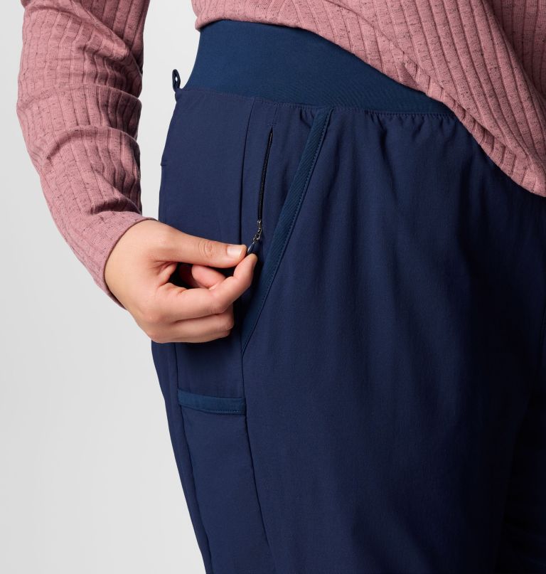 calça feminina leslie falls sem fecho - tamanhos grandes