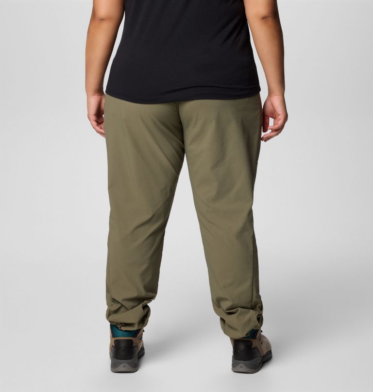 calça feminina leslie falls sem fecho - tamanhos grandes
