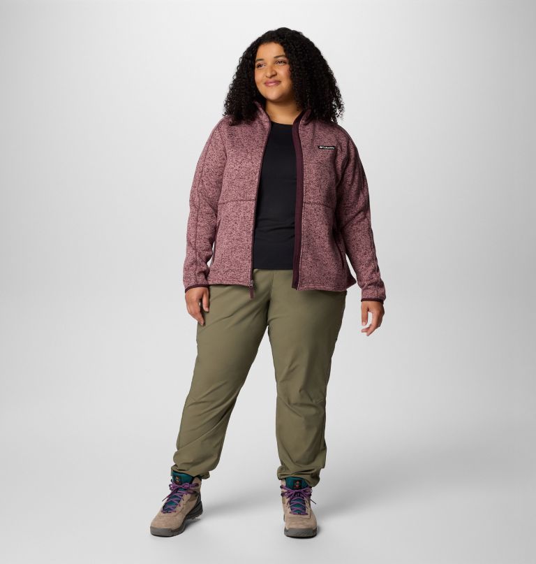 calça feminina leslie falls sem fecho - tamanhos grandes