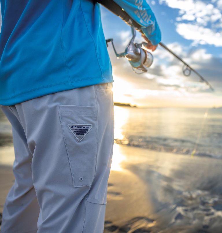 calças masculinas pfg terminal roamer stretch