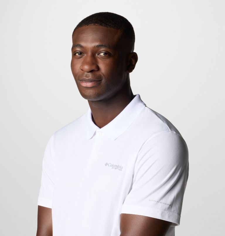 camisa polo masculina pfg solar stream