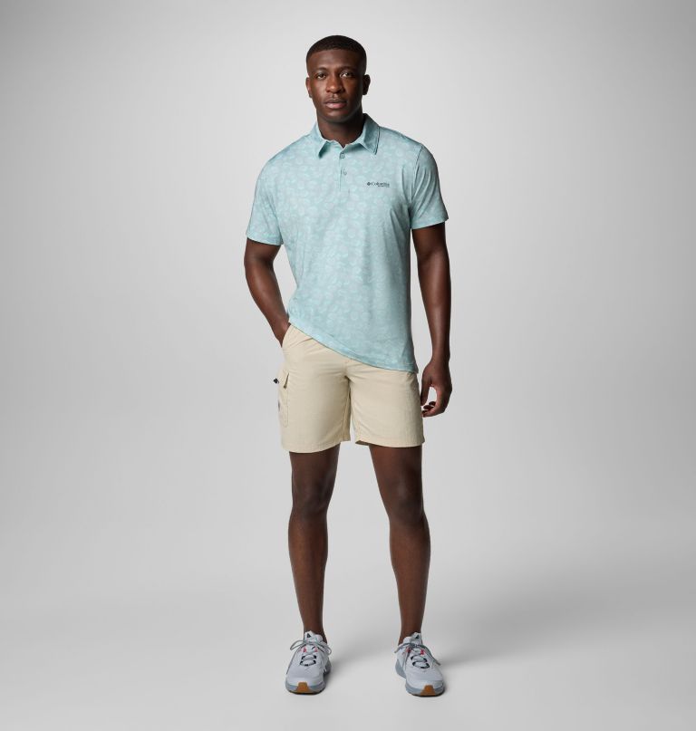 polo masculino pfg super slack tide ii stretch