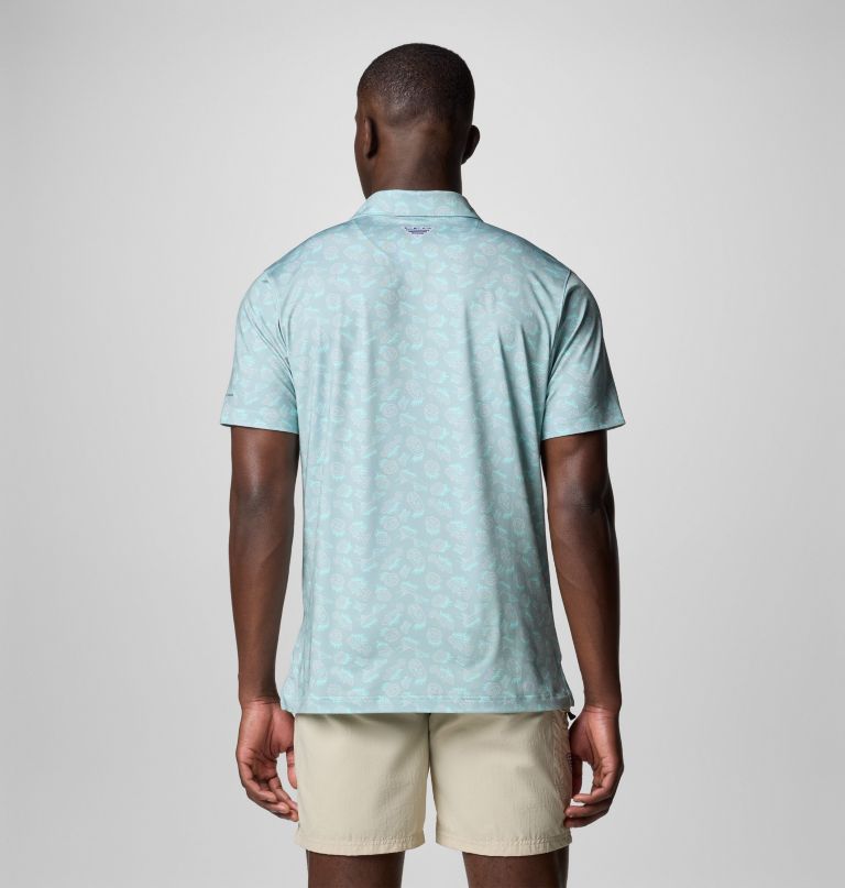 polo masculino pfg super slack tide ii stretch