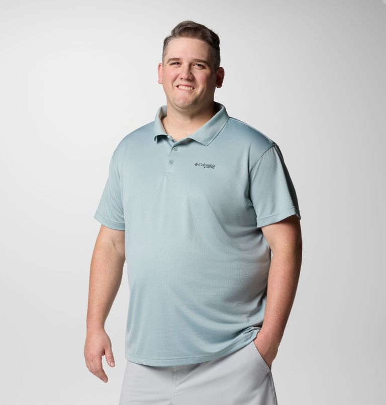 camisa polo masculina pfg solar stream - tamanho grande