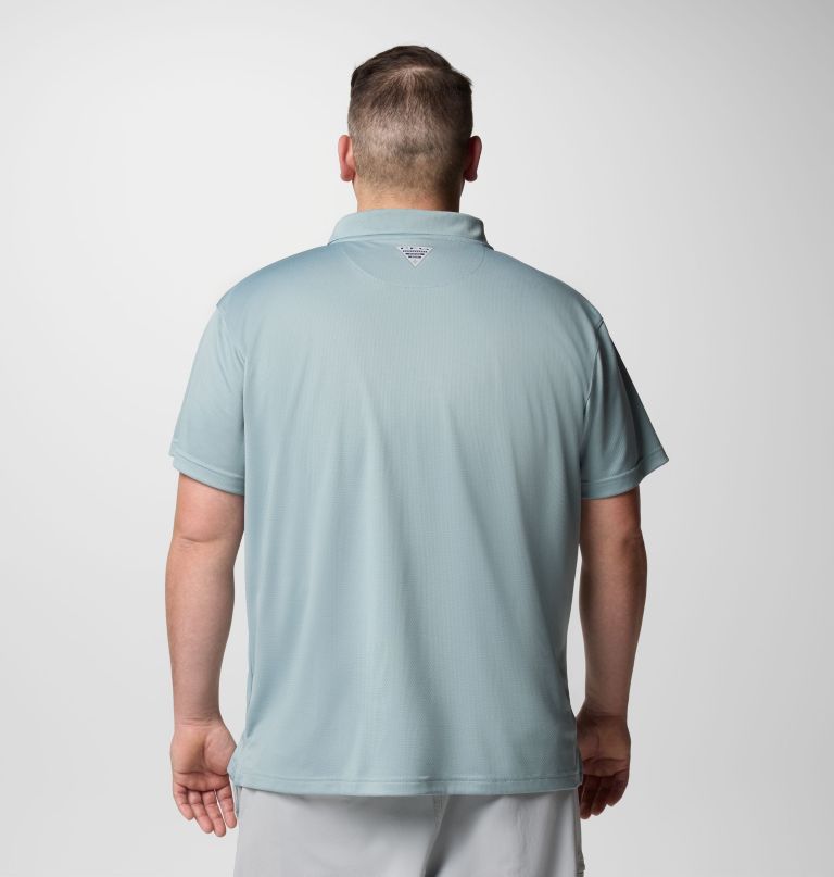 camisa polo masculina pfg solar stream - tamanho grande